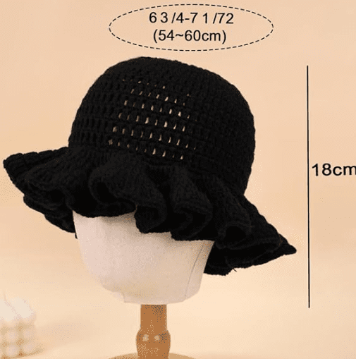 Foldable hand-knitted hat - Image 2