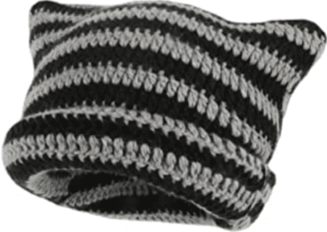 Crochet hat, vintage style