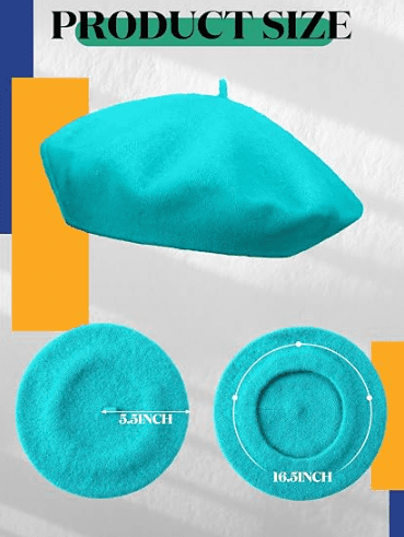 6-Pack Wool Berets - Image 2