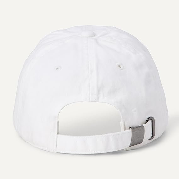 Washed cotton canvas baseball cap