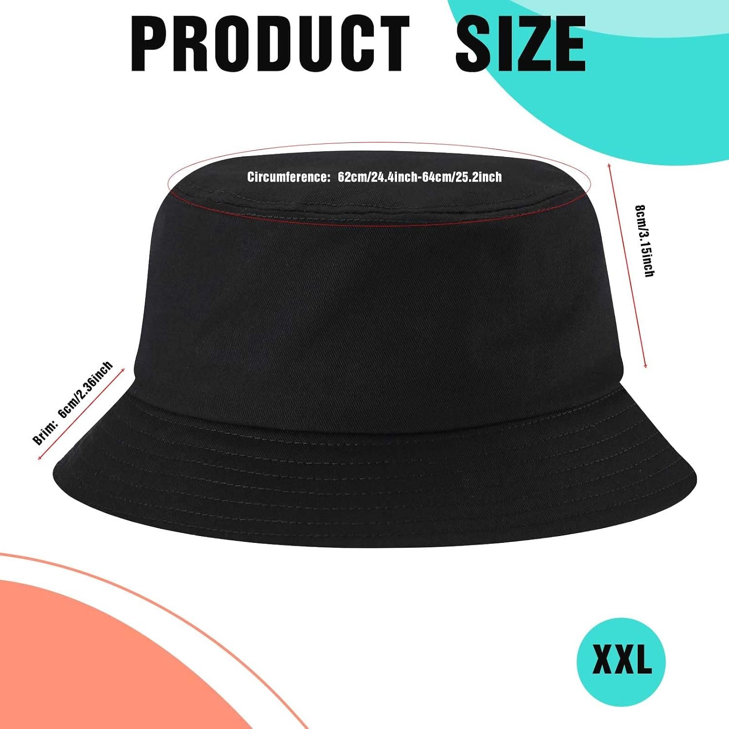 Plus-size bucket hat - Image 2