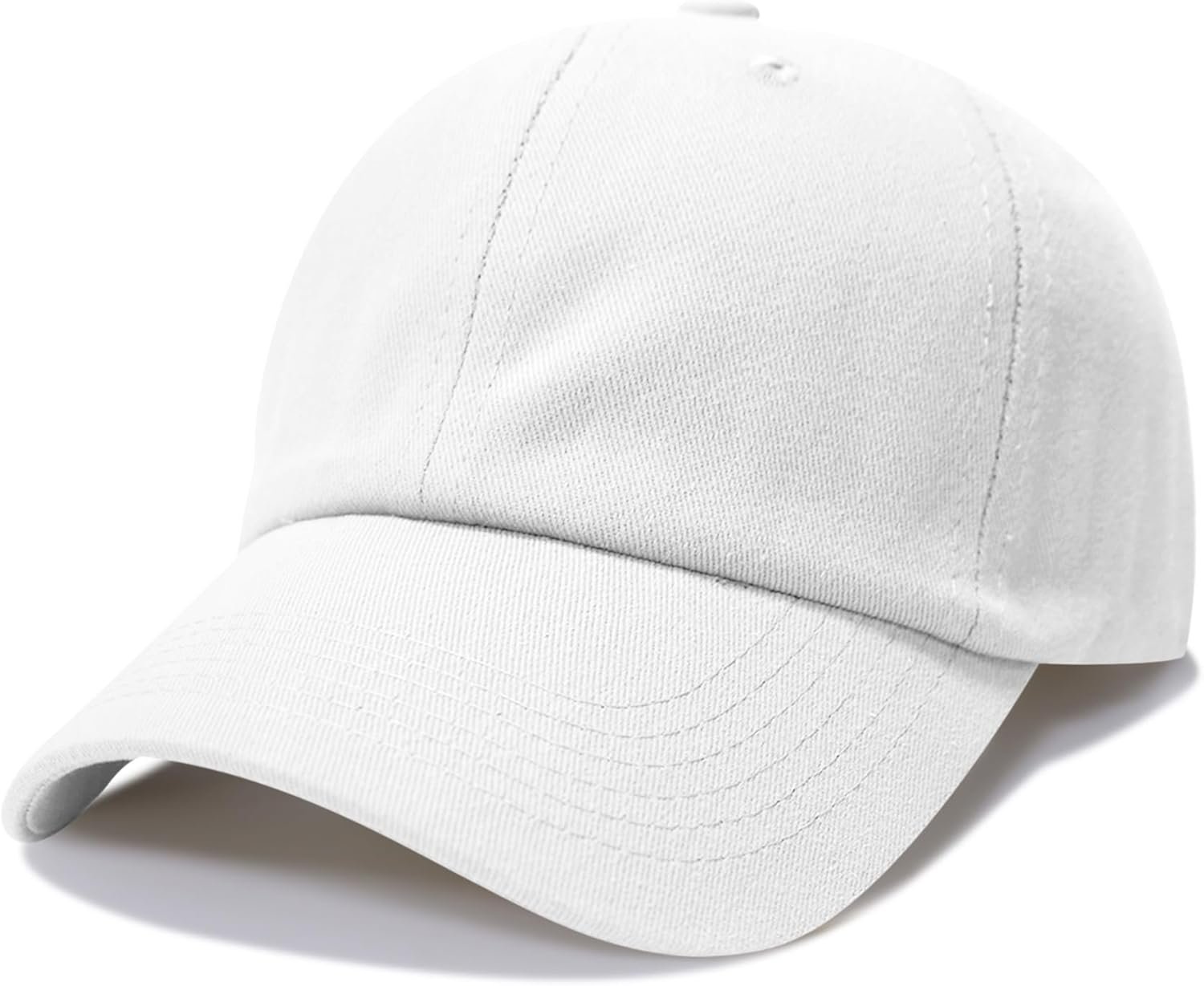 Low-profile baseball cap