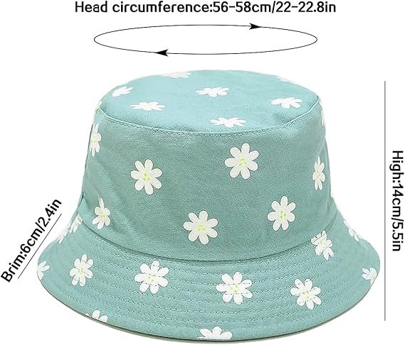 Cute women's beach bucket hat - Image 2
