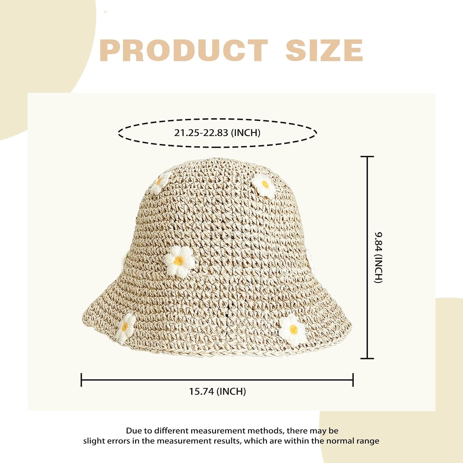 Summer straw sun hat - Image 2
