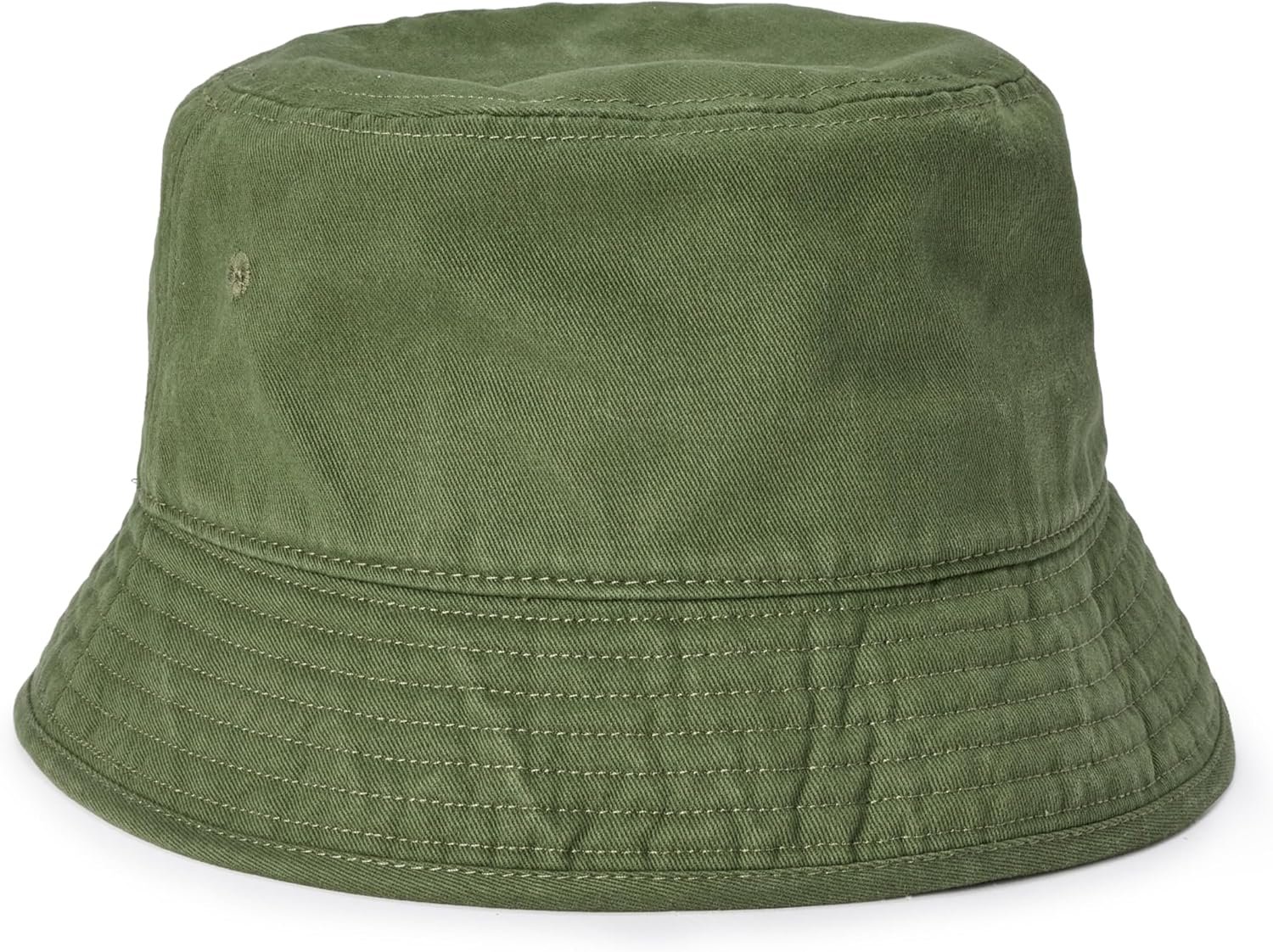 Washed cotton bucket hat