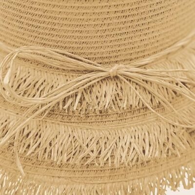 Paper straw hat